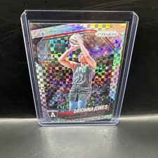 2025 Panini Prizm WNBA Brionna Jones Checkerboard SSP Prizm Case Hit 107