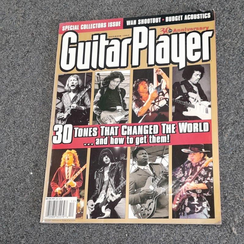 Guitar Player December 1997 Collector's Edition 30 Tones That Changed The World
