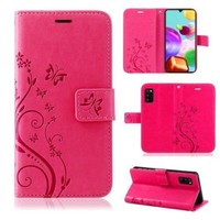 Handy Tasche FüR Samsung Galaxy A51 SM-A515 Flip Cover Wallet Case Etui Pink