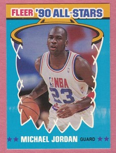 michael jordan 1990 fleer all stars 5