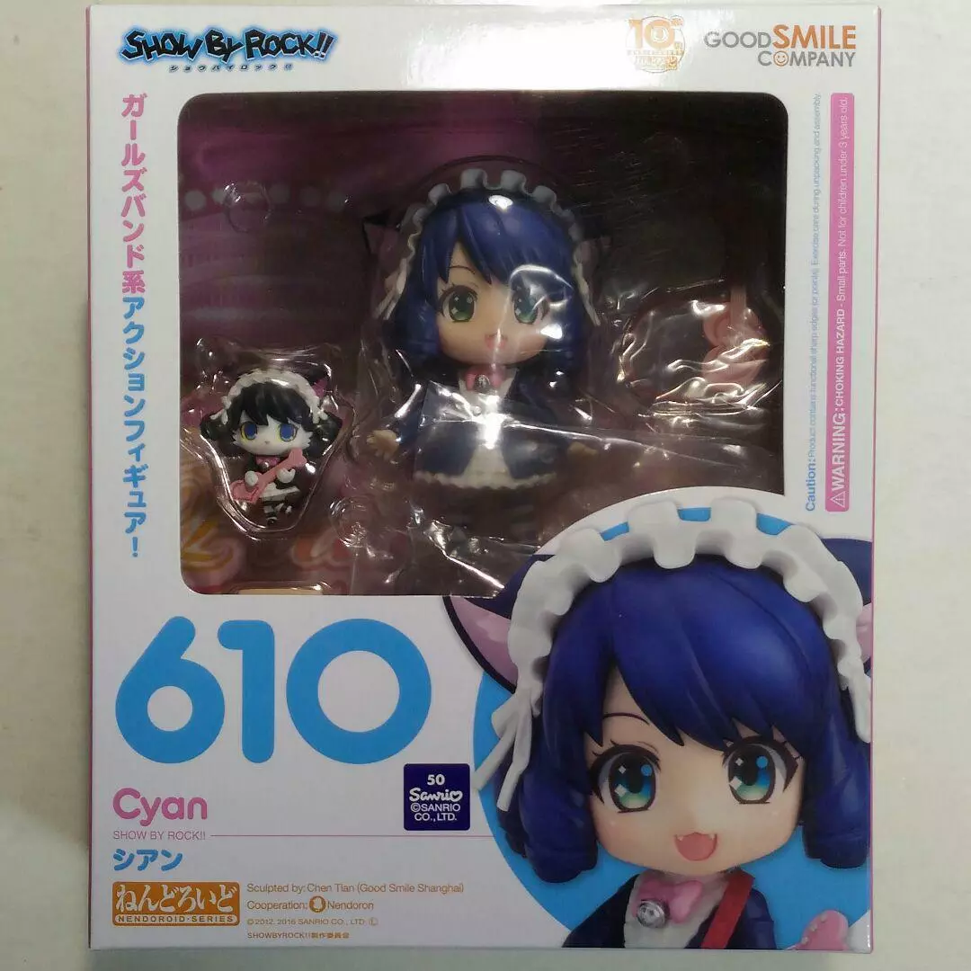  Good Smile Show by Rock!!: Cyan Nendoroid Action Figure : Toys  & Games