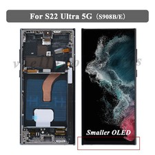 Small OLED LCD Display Touch Screen For Samsung Galaxy S22 Ultra 5G S908B S908E