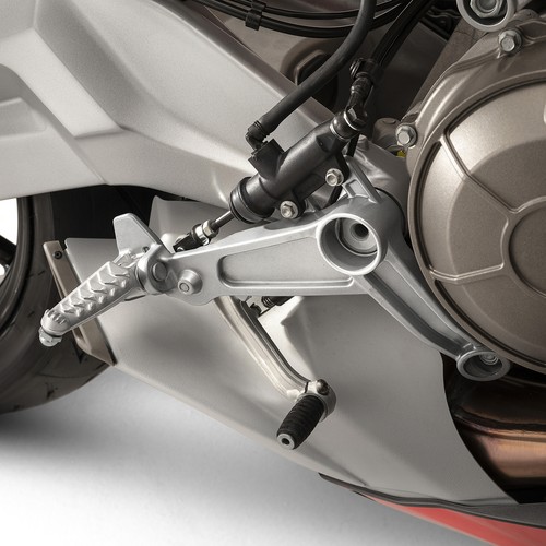 Driver Footpegs Footrests Bracket Fit For Aprilia RS660 RS 660 2021-2025 2023 24 - Picture 8 of 11