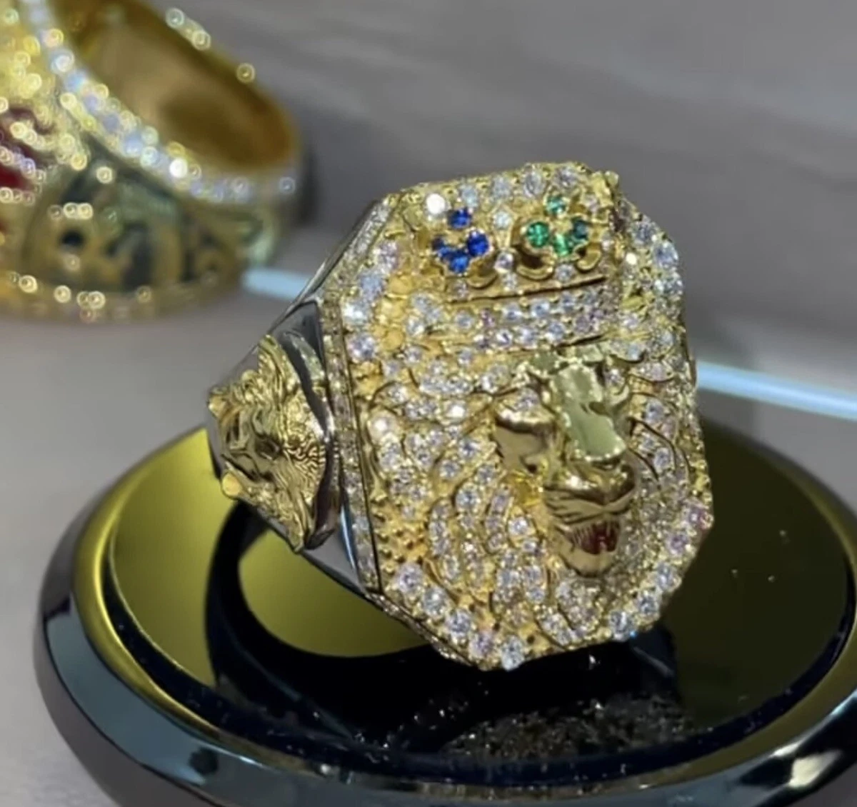 Karat gold deals engagement ring