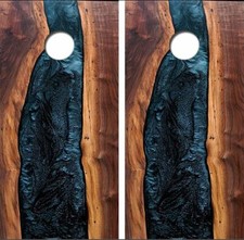 Epoxy Wood Cornhole Board Wrap LAMINATED Wrap Decal Vinyl Sticker 3814