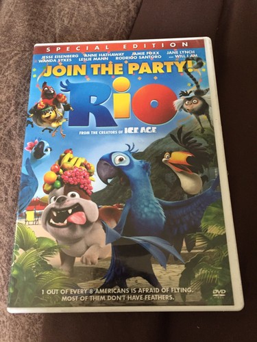 Rio Dvd Join The Party Special Edition Dvd Ebay