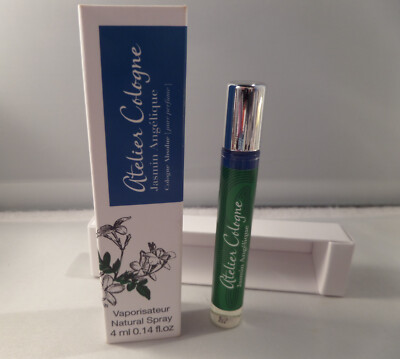 Atelier Cologne JASMIN ANGELIQUE Cologne Absolue Travel Spray 0.14 oz/ 4 ml BNIB