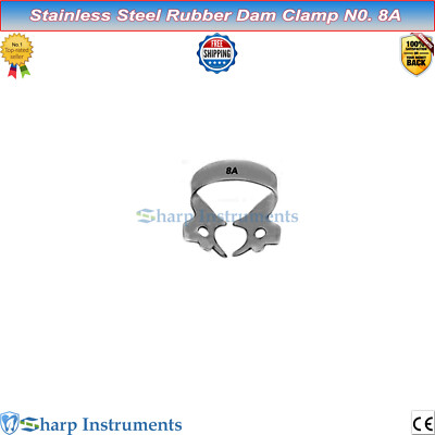 Clamps (pinces) Pour Digue Dentaire En Acier Inox - Instruments Endodontiques De Qualité Allemande - Surginstruments