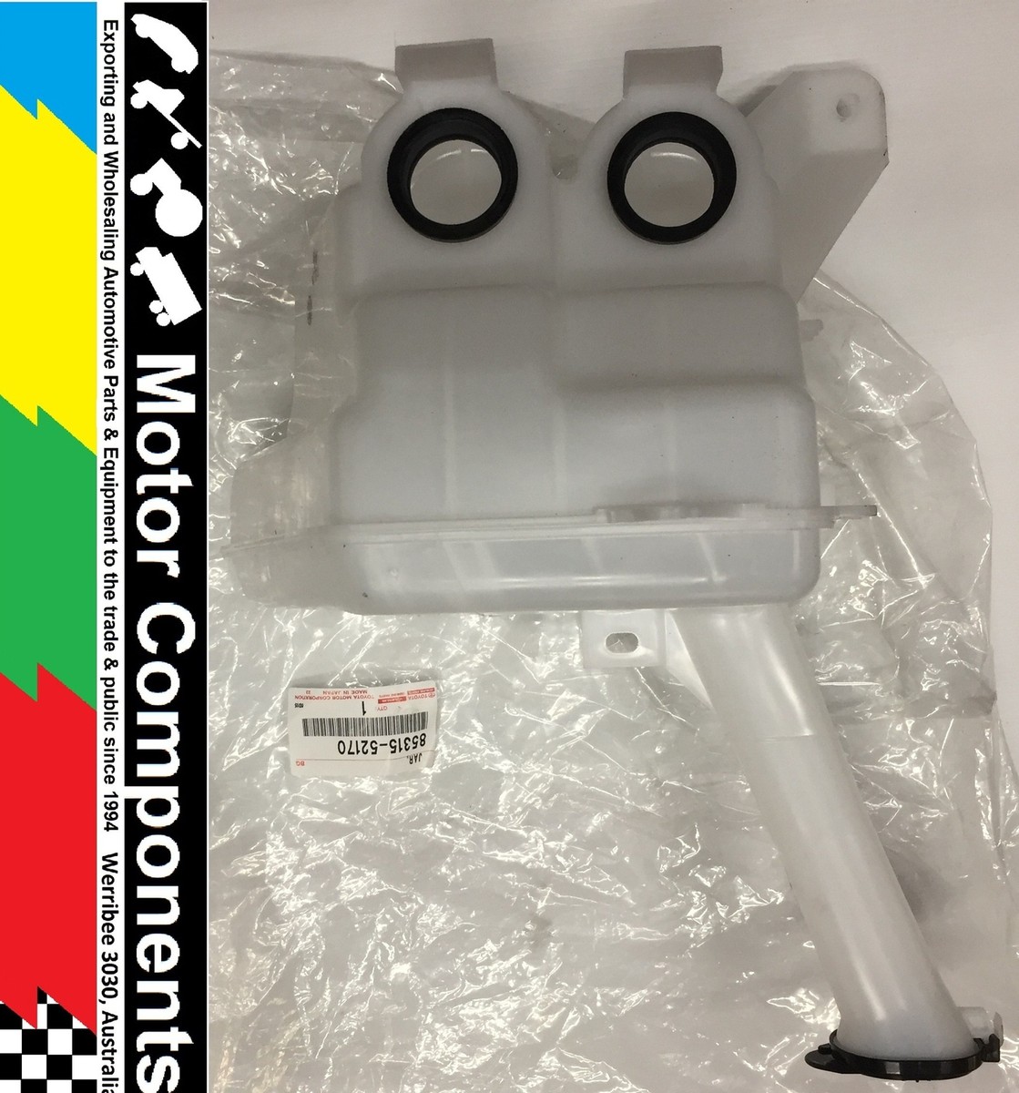 85315-52170 WASHER BOTTLE for TOYOTA YARIS NCP10 08/2005 on | eBay