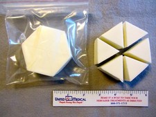 10- MAKEUP SPONGES FACE PAINTING PAINT BRUSHES KIDS SCHOOL FETE HALLOWEEN CRAFTS