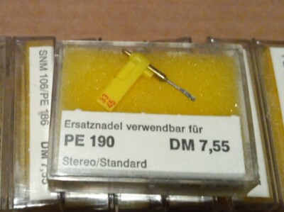 Phonograph NEEDLE STYLUS for ELAC SNM106 SNM108 SNM 106 108, PE-188 & PE 190