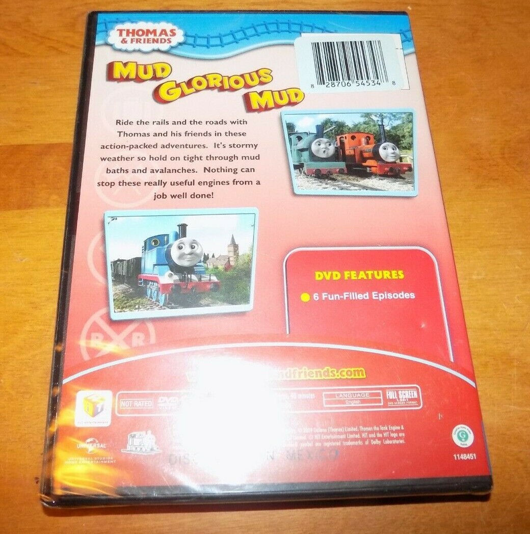THOMAS & FRIENDS MUD GLORIOUS MUD 6 Episodes Kid's Children's TV