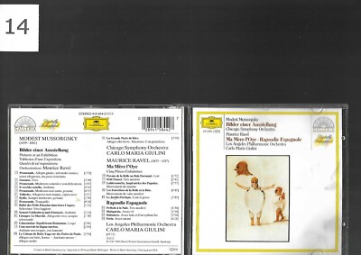 CD Modest Mussorgsky - Bilder einer Ausstellung, Ma Mére I´Oye - Rapsodie ...