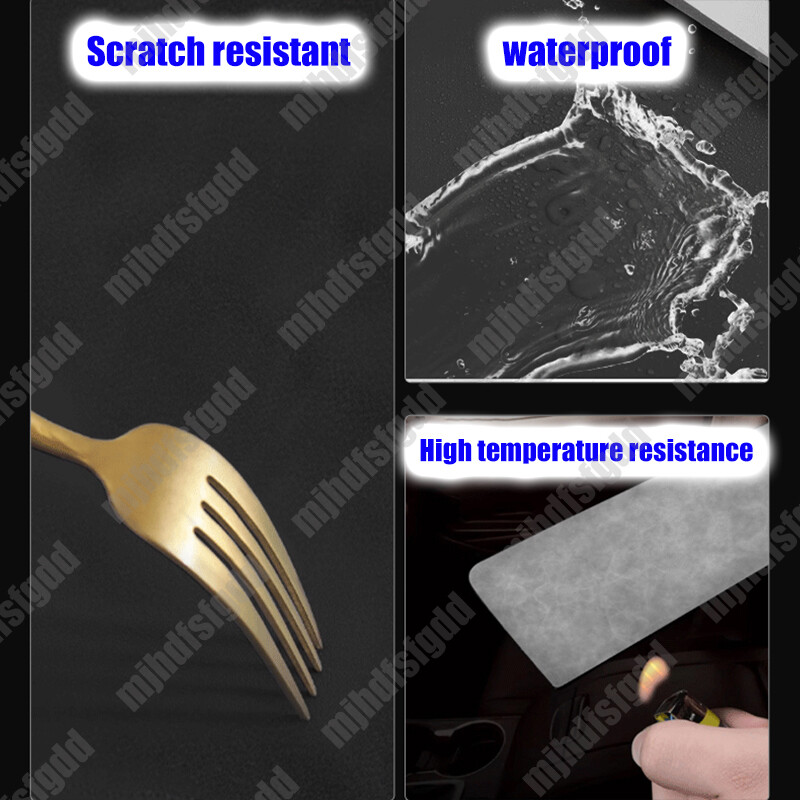 For Cadillac XT5 2025+ Black Leather car Box Nonslip Mat Pad Set Kit