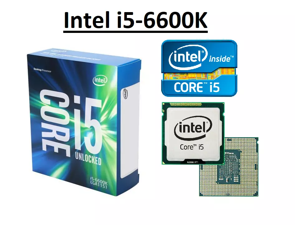 Intel Core i5-6600K SR2BV ''Skylake'' 4 Core, LGA1151, Clock 3.5 - 3.9 GHz CPU