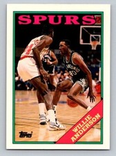 1992-93 Topps Archives Willie Anderson #101 San Antonio Spurs