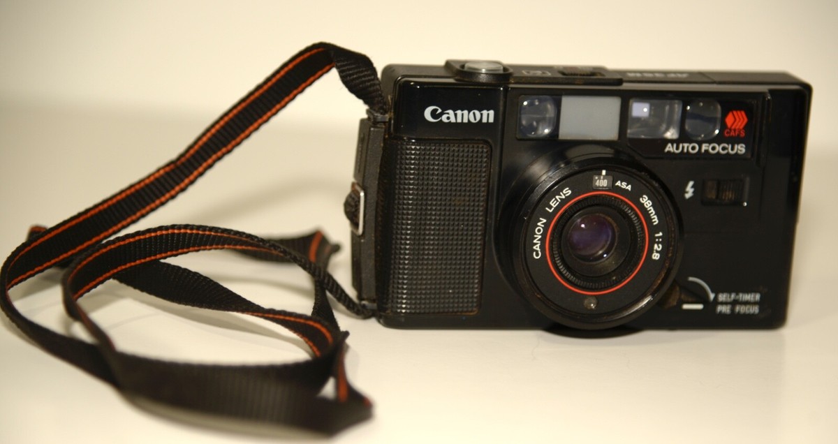 Canon AF35 ML Autoboy Point & Shoot 35mm Film Camera JAPAN | eBay