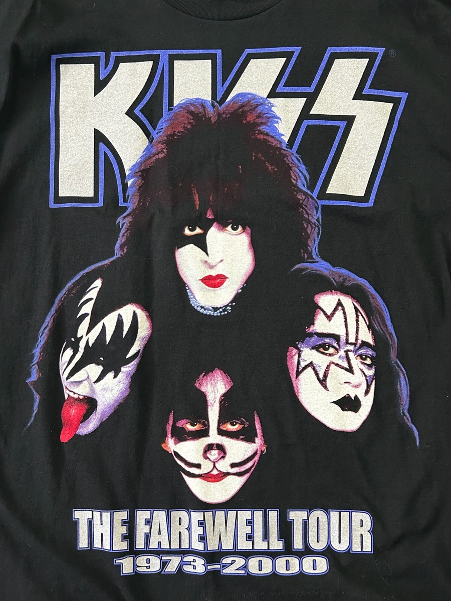 米国製 00s KISS Tシャツ THE FAREWELL TOUR 2001 Vintage KISS