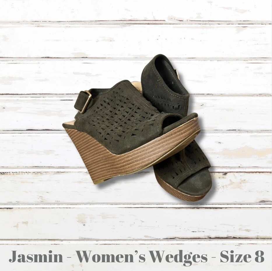Hunter green wedges clearance