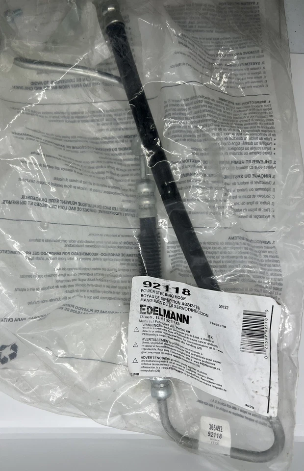 Conjunto de manguera de línea de presión de dirección asistida-GAS 92118 para Ford Expedition 02-03 Foto 3 de 3