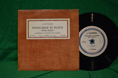 Casterede Passacaille Et Fugue Pour Piano 7''