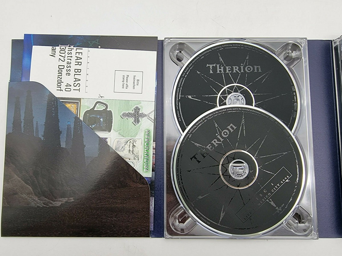 輸入盤 セリオン Celebrators of Becoming DVD+ CD Therion – Celebrators Of Becoming – 4 x DVD (Digipak