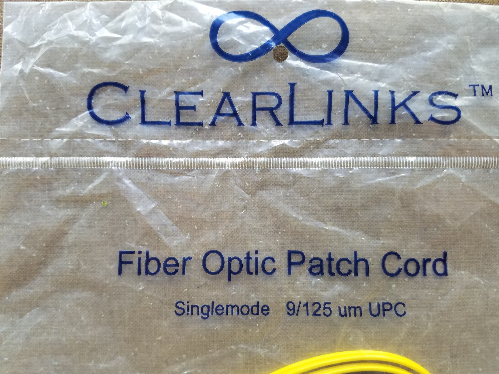 LC-ST SM Fiber Patch Cable ClearLinks CL-LCST-SMD-1 Fiber Optic Cable ...