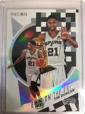 2020-21 Panini Recon Tim Duncan #5 Eyes On The Prize 