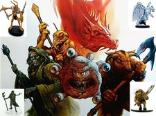 Choose-Your-Own D D Monsters minis lot miniatures Dungeons Dragons Pathfinder