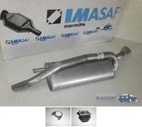 Imasaf ESD Auspuff Endtopf für Fiat Stilo+Multi Wagon 1.8 16V (192) 03- +ZubehöR