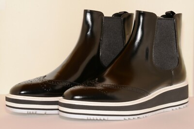 womens wingtip chelsea boots