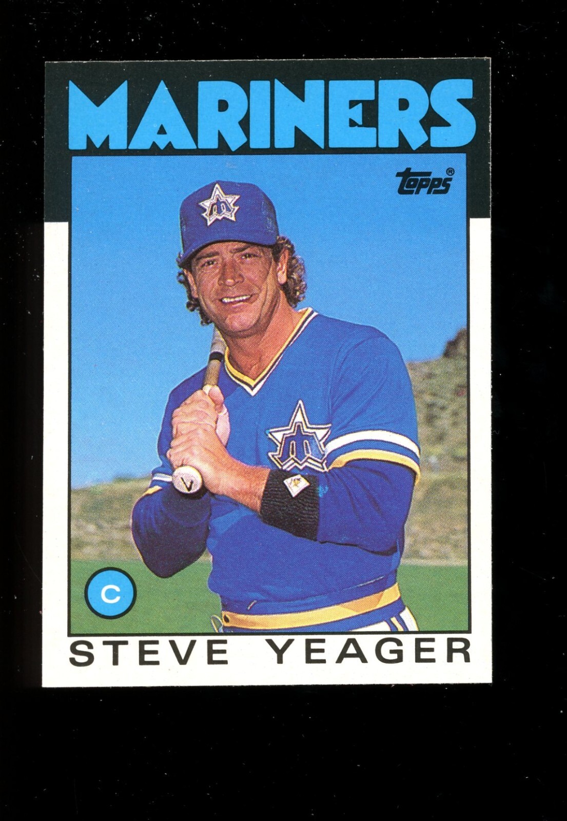 1986 Topps Traded #130T Steve Yeager Seattle Mariners QTY