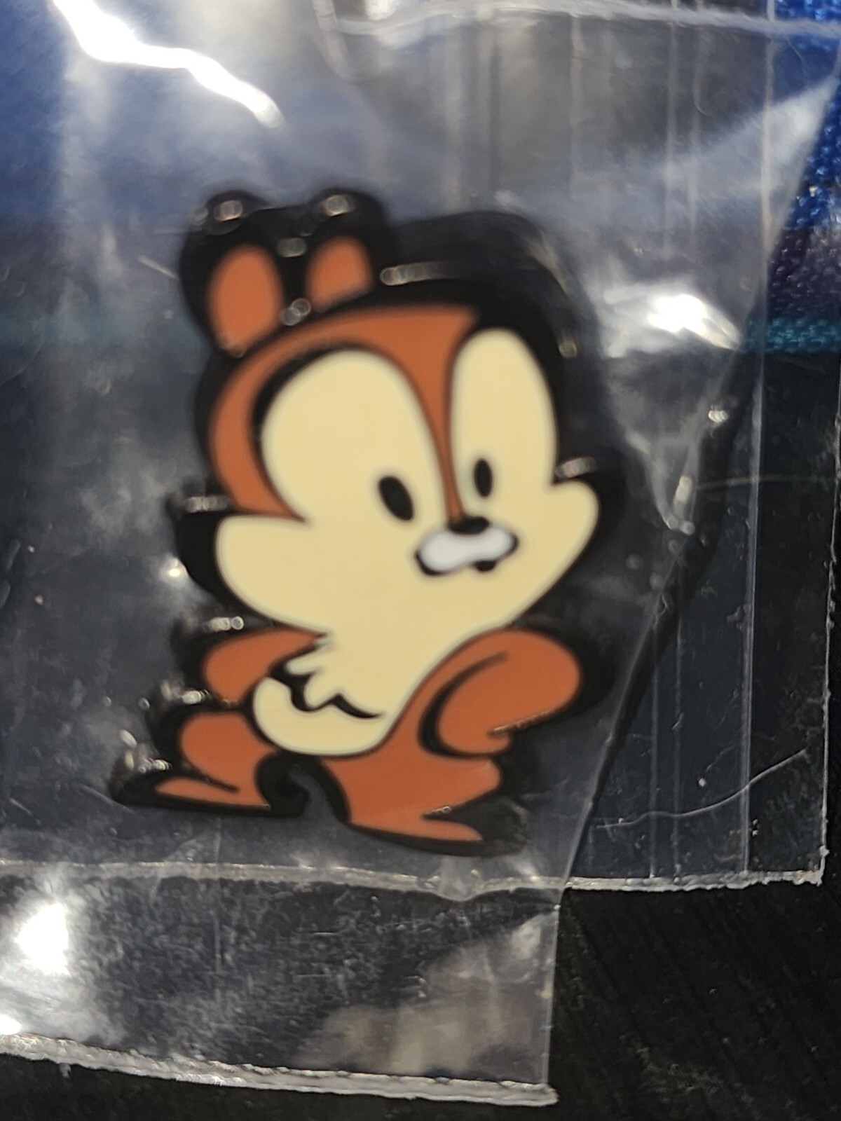 Tradable Disney Chibi Chip or Dale Pin