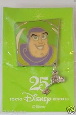 Tokyo Disney Resort Pin TDR 25th Anniversary No.7 Buzz Toy Story 