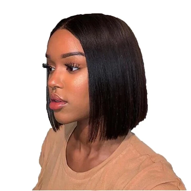 8 inch brazilian hair clearance wig