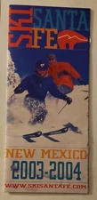 2003/04 SANTA FE SKI RESORT TRAIL MAP.  MINT CONDITION