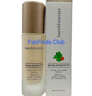 BareMinerals Skin Longevity Long Life Herb Serum 1.7oz