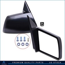 Manual Side Mirrors Pair Set Left Lhright Rh For 88-98 Chevy Gmc Pickup Truck Manual Side Mirrors Pair Set Left Lhright Rh For 88-98 Chevy Gmc Pickup Truck