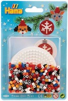 450 Hama BüGelperlen Midi 'Christbaumkugel', Im Blister