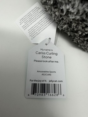 Authentic Amuseables Sports Cariss Curling Stone Jellycat free