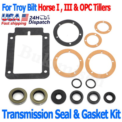 #ad ​​For Troy Bilt Horse Transmission Seal amp; Gasket Set Tiller Housing Cover Gasket $13.99