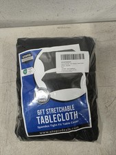 Utopia Kitchen Tablecloth Rectangular Stretch Spandex Table Cover, 6ft, 2 Pk