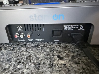 Stanton C.324 Tabletop DJ Turntable Mixer CD Player Needs Repair