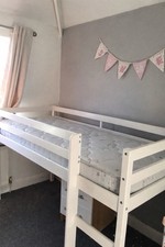 Cabin Bed 6ft x 2ft 6 And Mattress