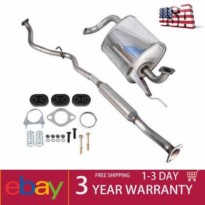 for 2013-2016 2017 Subaru Crosstrek Exhaust System Resonator Pipe Muffler MA
