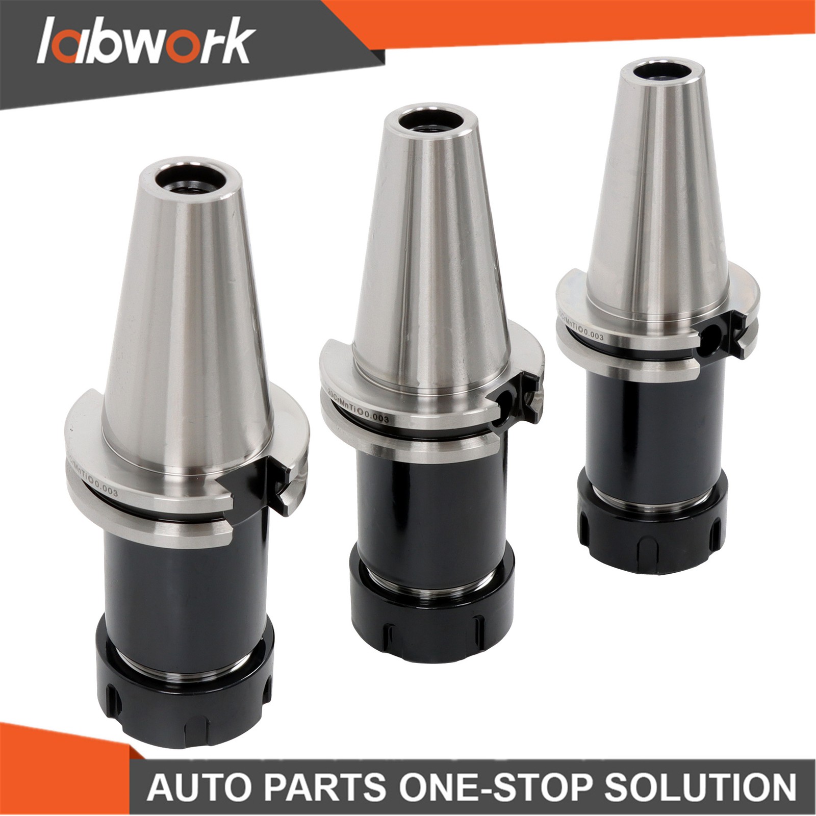 Labwork Precision Balanced CAT40-ER32-4 Collet Chuck Tool Holder 3pcs 25000 RPM