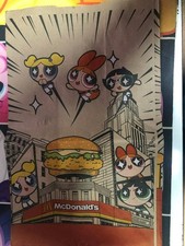 Powerpuff Girls x Mcdonald Brown Paper Bag Cartoonetwork LIMITED EDITION