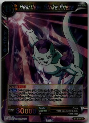 Heartless Strike Frieza Rare Union Force BT2-103 LP
