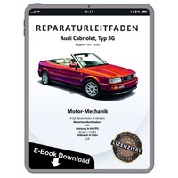 Audi Cabriolet 1991-2000 Benzinmotor 115 PS Mechanik Reparaturhandbuch Download