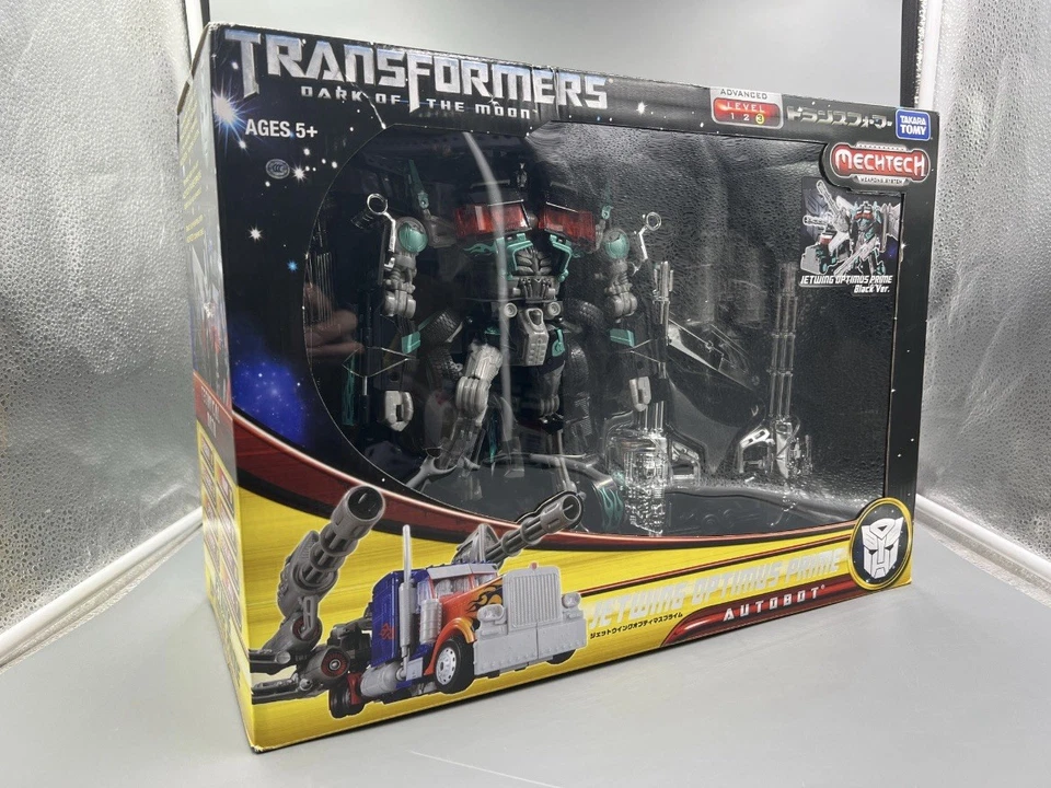 Rare! Transformers Jetwing Optimus Prime black ver. Dark of the Moon Takara Tomy - Image 3 of 4